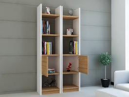 Hanah Home Esbi 102 - Blanco, Teca